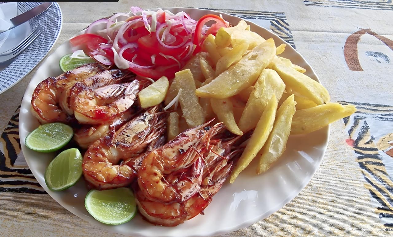 Grilled King Prawns